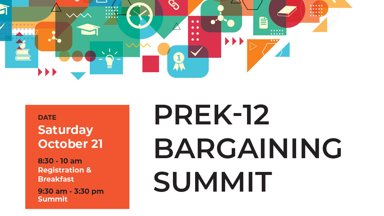 pre-k  12 bargaining summit 2023