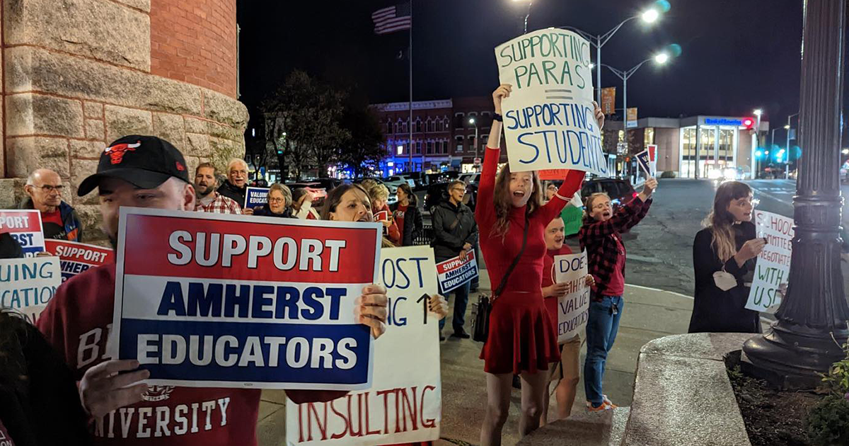 Amherst protest