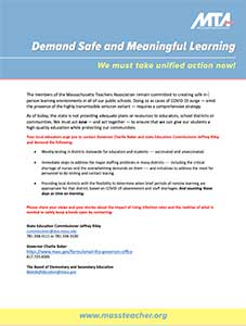 Demand Safe and Meaningful Learning