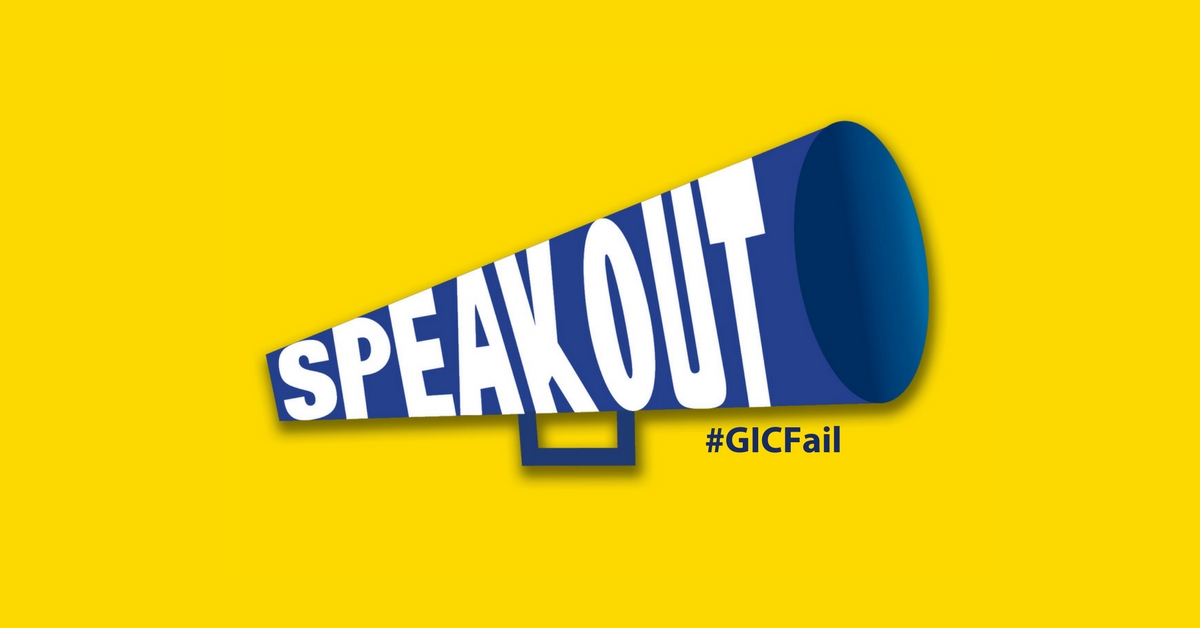Speak Out About the GIC Vote