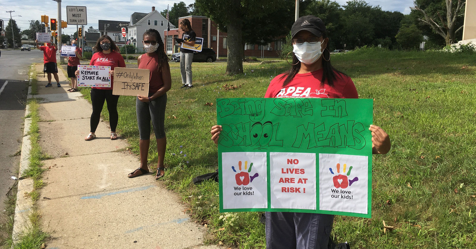 holyoke protest