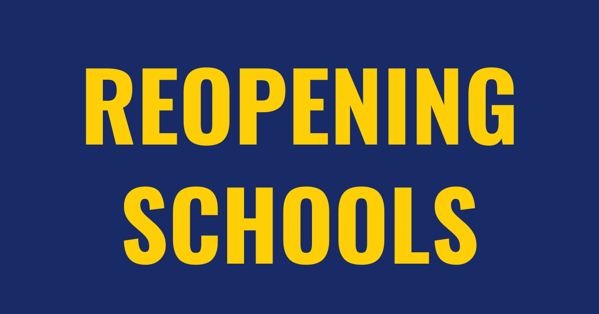 Reopening Schools
