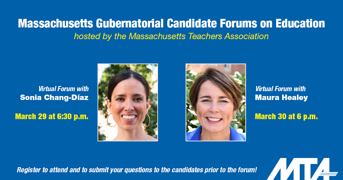 Massachusetts Gubernatorial Candidate Forum on Education