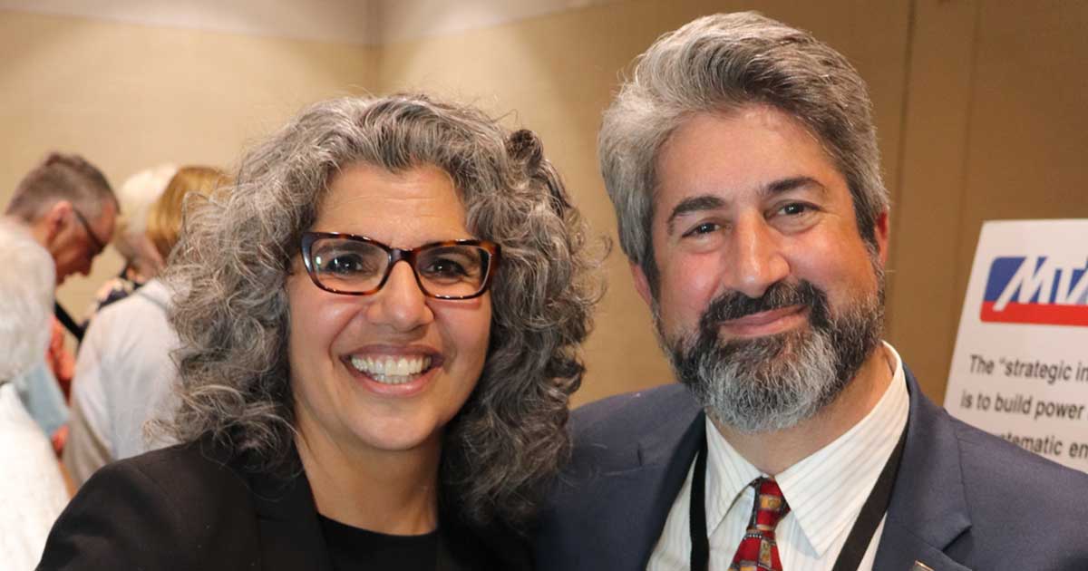 Merrie Najimy and Max Page