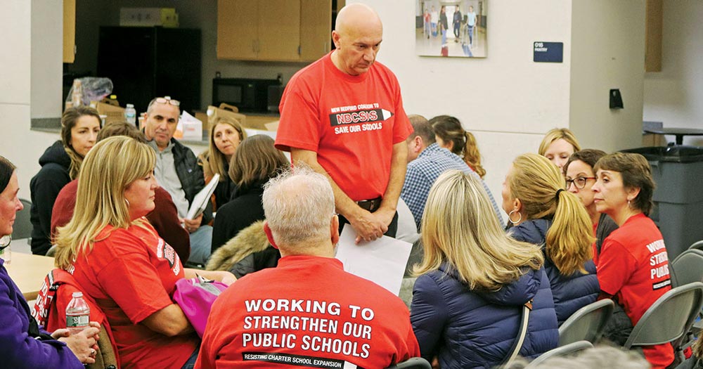 Educators, parents, students and city residents came together for a community discussion on public education on Nov. 27